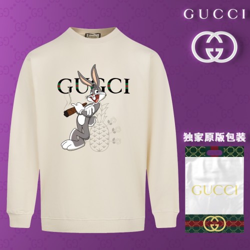 Gucci New Bugs Bunny Logo Printed Sweatshirt Unisex Casual Round Neck Sweatshirt