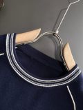 Louis Vuitton New Embroidered Logo Casual Round Neck Sweater