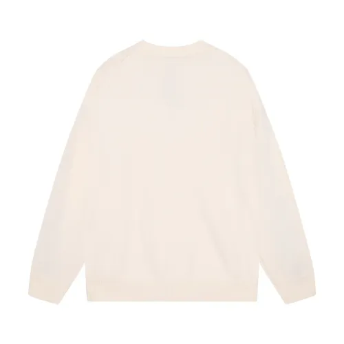 Amiri Fashion Logo Jacquard tassel V-neck cardigan sweater