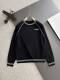 Louis Vuitton New Embroidered Logo Casual Round Neck Sweater