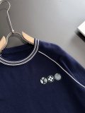 Louis Vuitton New Embroidered Logo Casual Round Neck Sweater