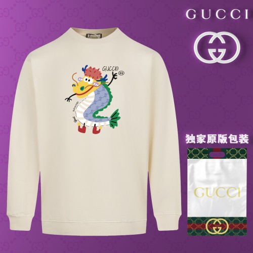 Gucci New Chinese Loong Printed Sweatshirt Unisex Casual Crew Neck Sweatshirt