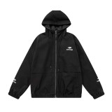 Balenciaga 3b Embroidered Charge Jacket Coat