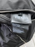 Prada New Triangle Logo Re Nylon Double Sided Hooded Jacket