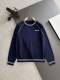 Louis Vuitton New Embroidered Logo Casual Round Neck Sweater