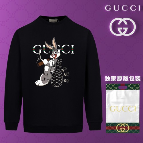 Gucci New Bugs Bunny Logo Printed Sweatshirt Unisex Casual Round Neck Sweatshirt