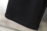 Balenciaga Couple Checkered Button Splicing Fake Two Embroidered Casual Pants