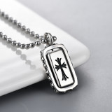 Chrome Hearts Fashion Rotating Cross Bead Chain