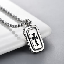 Chrome Hearts Fashion Rotating Cross Bead Chain