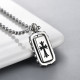 Chrome Hearts Fashion Rotating Cross Bead Chain