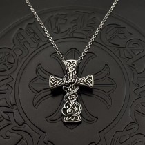 Chrome Hearts Classic Retro Keltlon Pendant Necklace