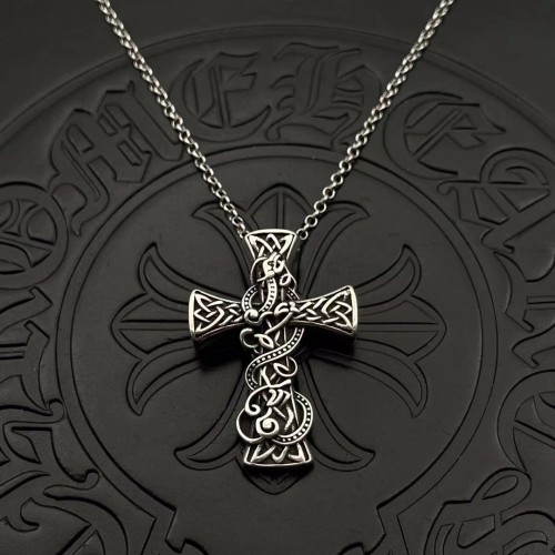 Chrome Hearts Classic Retro Keltlon Pendant Necklace