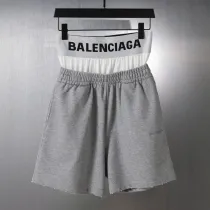 Balenciaga Couple Splicing Fake Two Embroidered Shorts