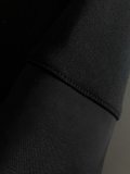 Prada Fashion Splicing Letter Logo Embroidered Round Neck Sweatshirt