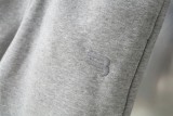 Balenciaga Couple Checkered Button Splicing Fake Two Embroidered Casual Shorts