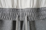Balenciaga Couple Splicing Fake Two Embroidered Shorts
