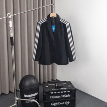 Balenciaga x Adidas New Unisex Versatile Collar Single Breasted Suit