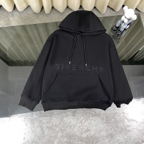 Givenchy Classic Embroidered Large Letter Logo Hoodie Unisex Casual Sweatshirt