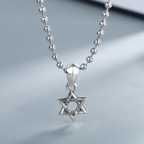 Chrome Hearts Fashion Six Star Necklace