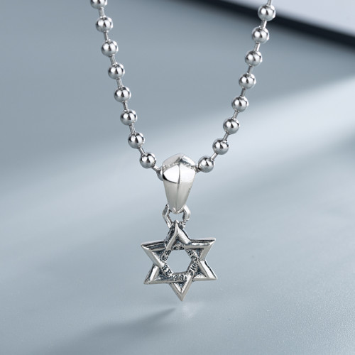 Chrome Hearts Fashion Six Star Necklace