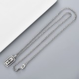 Chrome Hearts Fashion Rotating Cross Bead Chain