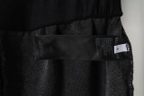 Balenciaga Couple Splicing Fake Two Embroidered Shorts
