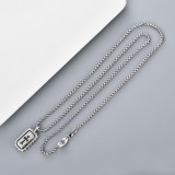 Chrome Hearts Fashion Rotating Cross Bead Chain