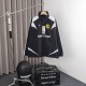 Balenciaga New10 Splicing Double Zipper Stormtrooper Jacket