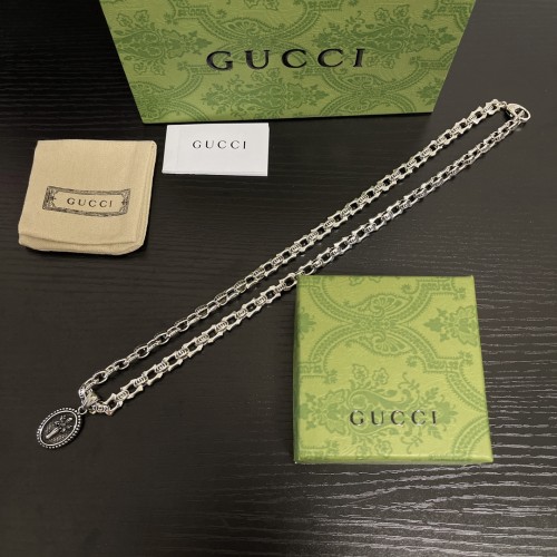 Gucci New Retro Double G Necklace