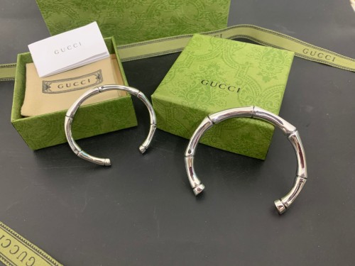 Gucci Couple New Fashion Versatile Solid Bamboo Bracelet