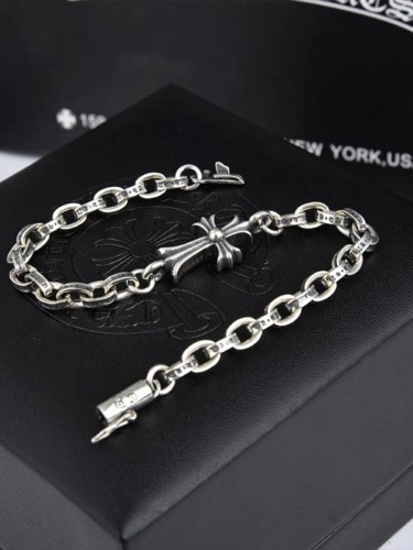 Chrome Hearts New Couple Retro Hip Hop Personalized Roman Letter Bracelet