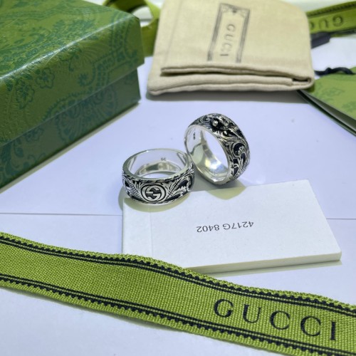 Gucci Couple New Retro Tiger Head Ring