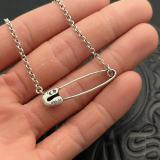 Chrome Hearts Retro Personalized Pin Buckle Necklace
