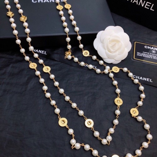 Chanel Classic Versatile Pearl Long Chain Sweater Chain