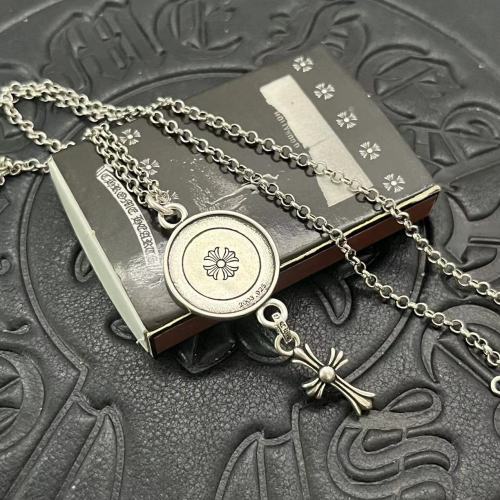 Chrome Hearts Retro Virgin Sword Brand Necklace Size: 50-70 CM