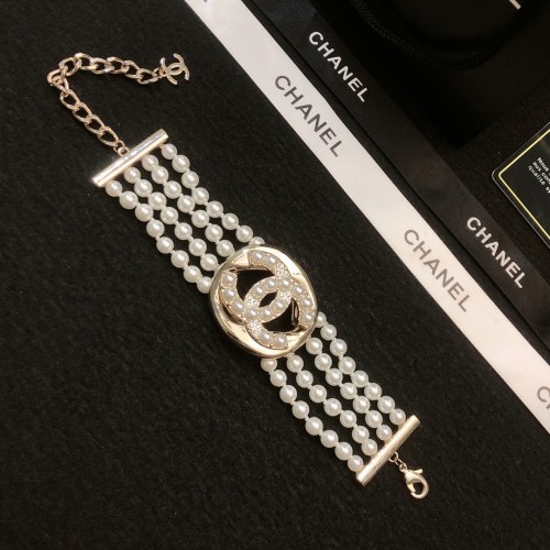 Chanel New Fashion Swarovski Pearl Bracelet