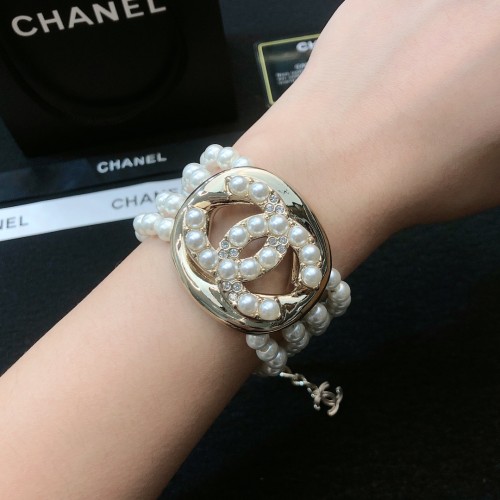 Chanel New Fashion Swarovski Pearl Bracelet