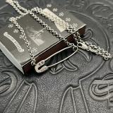 Chrome Hearts Retro Personalized Pin Buckle Necklace