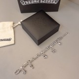 Chrome Hearts New Trendy New Multi Element Cross Anchor Bracelet