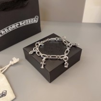 Chrome Hearts New Trendy New Multi Element Cross Anchor Bracelet