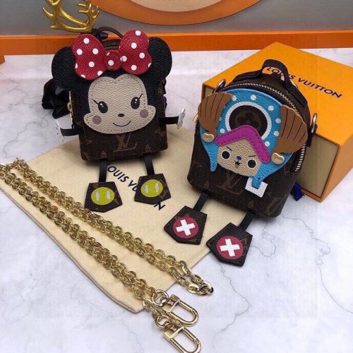 Louis Vuitton Fashion New Minnie Joba Keychain Wallet