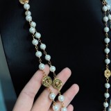 Chanel Classic Versatile Pearl Long Chain Sweater Chain