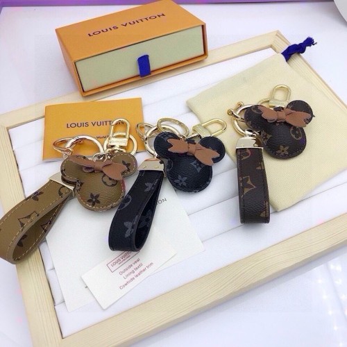 Louis Vuitton Fashion Gentleman Mickey Head Keychain Pendant