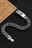 Chrome Hearts Retro Couple Cross Bracelet Size: 20 CM