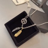 Chrome Hearts Retro Trendy New Multi Element Cross Necklace