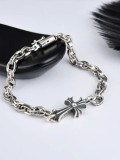Chrome Hearts New Couple Retro Hip Hop Personalized Roman Letter Bracelet