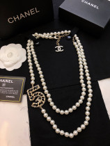 Chanel Classic Versatile Light Luxury Pearl Long Chain Sweater Chain