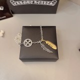 Chrome Hearts Retro Trendy New Multi Element Cross Necklace