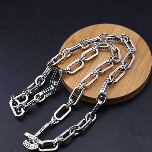 Chrome Hearts New Thick Chain Necklace Personalized Punk Trendy Sweater Necklace