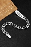 Chrome Hearts Retro Couple Cross Bracelet Size: 20 CM